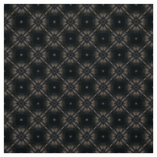 Glitch2 Dark Gray Ivory Linen fabric