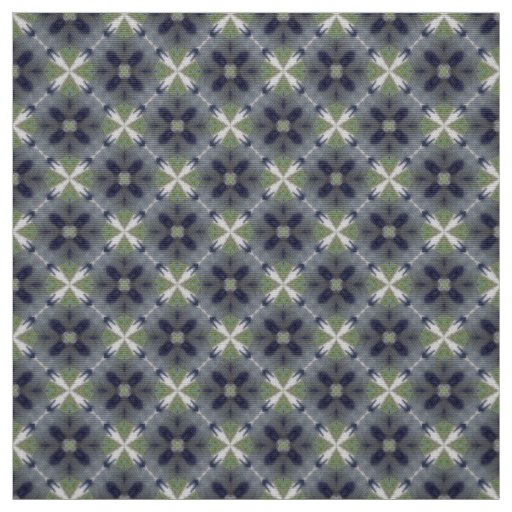 Glitch2 Green Blue White furniture fabric