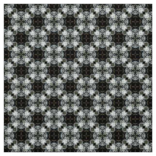 Glitch2 light and dark busy furniture fabric (Swatch)