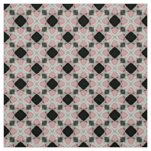 Glitch2 Light Grey Black Furniture Fabric
