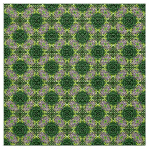 Glitch2 modern floral fabric