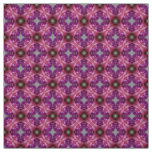 Glitch2 Red violet purple pattern fabric