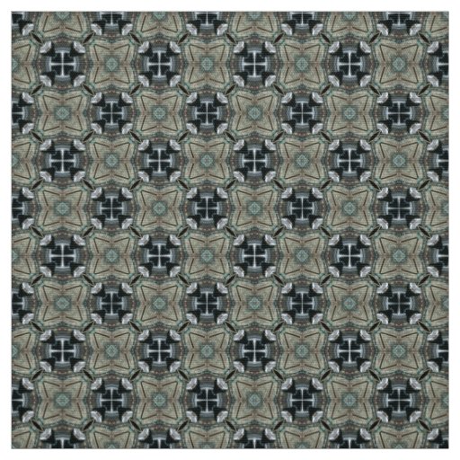 Glitch2 Teal Green Grey furniture fabric