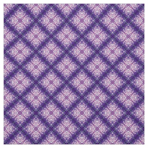 Glitch2 Violet Blue Purple White Furniture Fabric