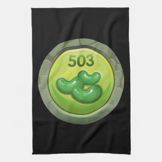 Glitch: achievement bean counter towel