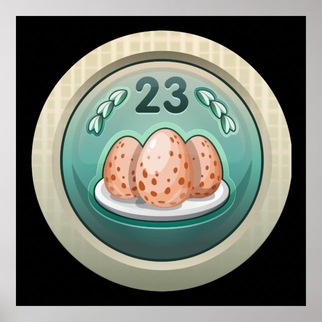 Glitch: achievement eggy wegger poster (Front)