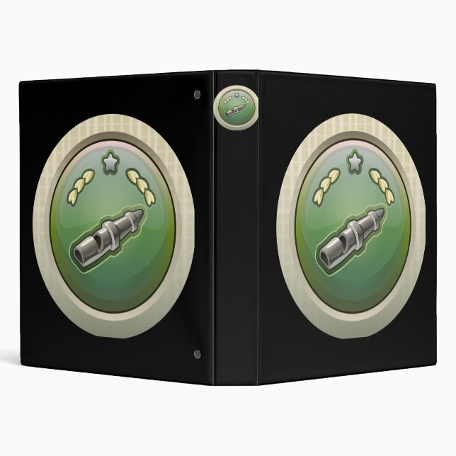 Glitch: achievement firefly whistling 3 ring binder (Background)