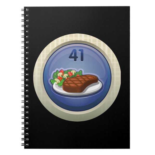 Glitch: achievement glutton for nourishment notebook (Front)