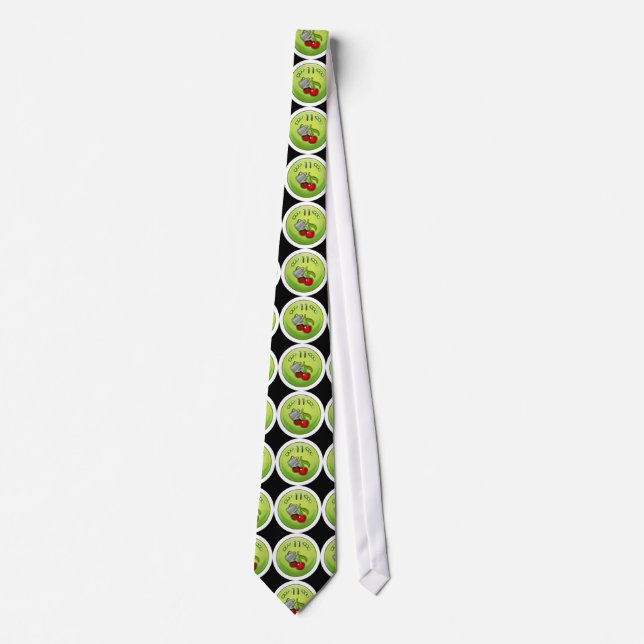 Glitch Achievement ok soaker Neck Tie (Front)
