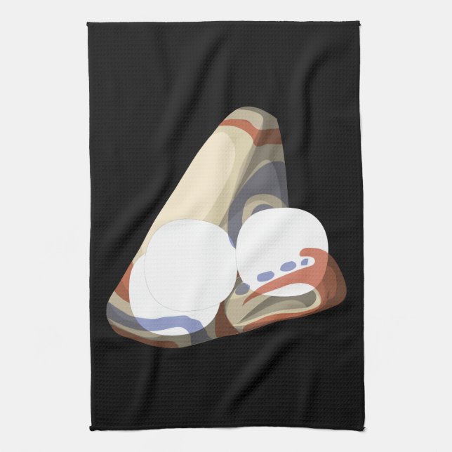 Glitch: artifact nose of china kitchen towel (Vertical)