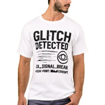GLITCH DETECTED - Corrupted Signal Transmission