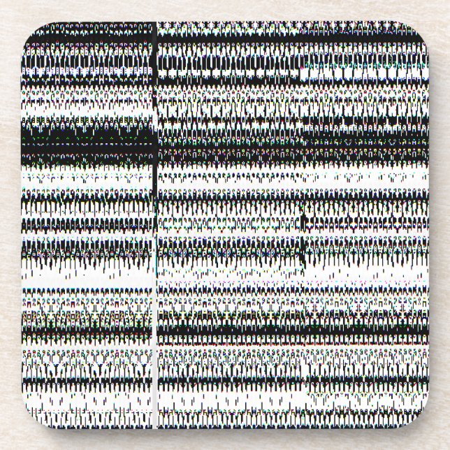 Glitch Drink Coaster (Front)