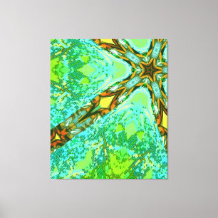 Glitch E-1 Canvas Print