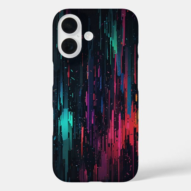 Glitch effect Phone Case (Back)