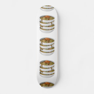 Glitch Food awesome stew Skateboard Deck
