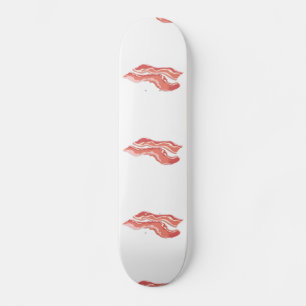 Glitch Food bacon Skateboard Deck