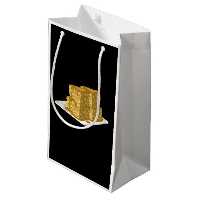 Glitch Food oaty cake Small Gift Bag (Front Angled)