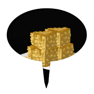 Glitch Food oaty cake Topper