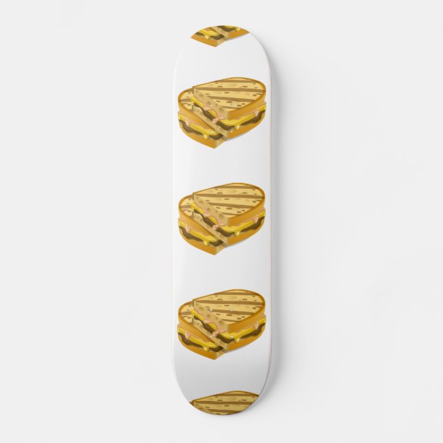 Glitch Food obvious panini Skateboard Deck (Front)