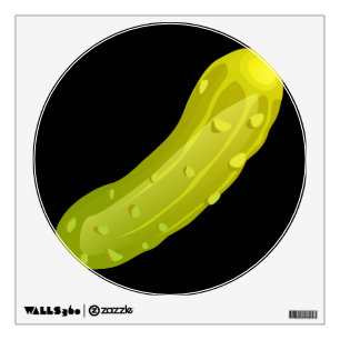 Glitch Food pickle Wall Sticker