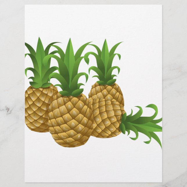 Glitch Food pineapple (Front)
