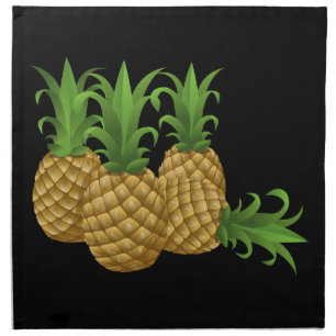 Glitch Food pineapple Napkin