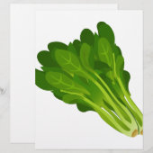 Glitch Food spinach (Front/Back)