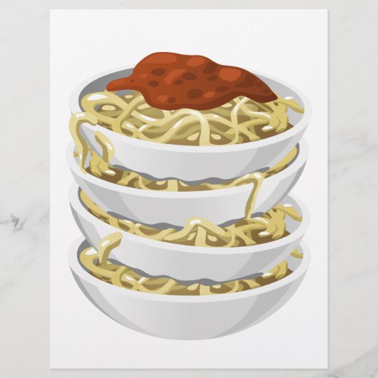 Glitch Food tasty pasta (Front)