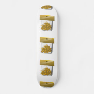 Glitch Food trump rub Skateboard Deck