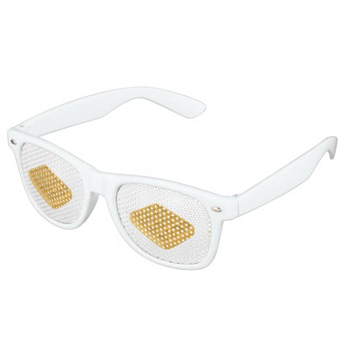 Glitch Food waffles Retro Sunglasses