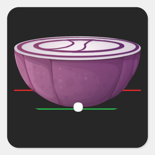 Glitch furniture sidetable onion side table square sticker (Front)