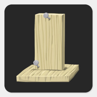 Glitch furniture smallbackfloordeco square sticker