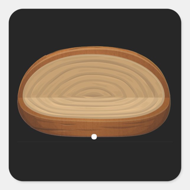 Glitch furniture sofa firebog sofa square sticker (Front)