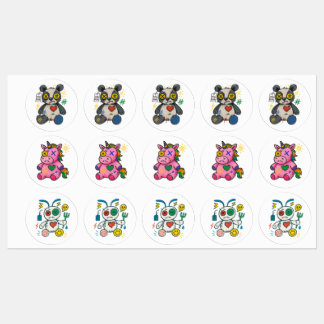 Glitch Gang — Cute Chaos Sticker Pack