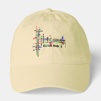 Glitch Mode — Cyberpunk Digital Glitch Design. Hat
