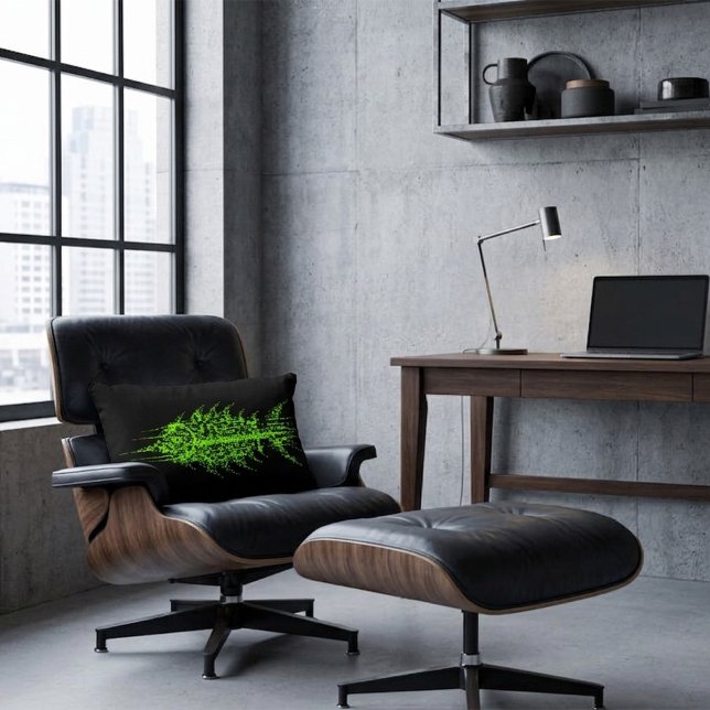 Glitch Pixel Code Fish Accent Pillow (Creator Uploaded)