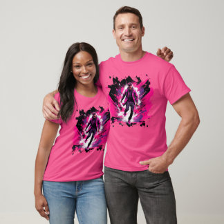 Glitch Pulse: Digital Chaos T-Shirt