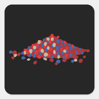 Glitch Spices older spice Square Sticker