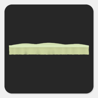 Glitch Wardrobia platform with skirt 1 Square Sticker