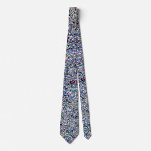 Glitter 02 Sparkle Shiny Shimmer Neck Tie