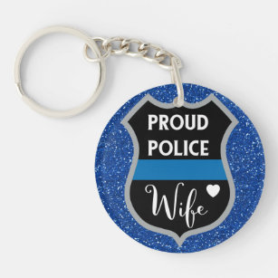 Police Wife Lanyard 