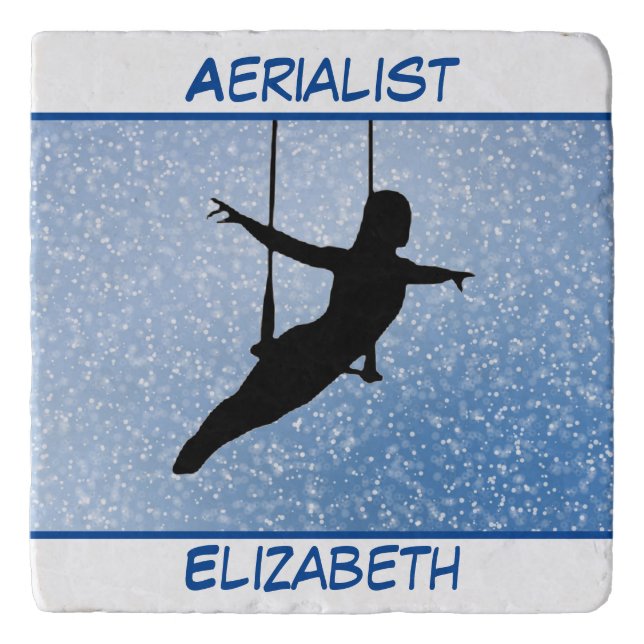 Glitter Aerialist Trivet (Front)