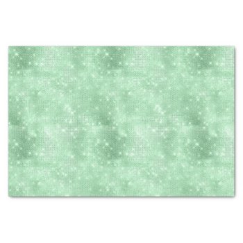 Glitter And Shine Green Id671 Tissue Paper by arrayforcards at Zazzle