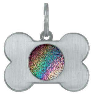 Glitter And Sparkles Pet Tag