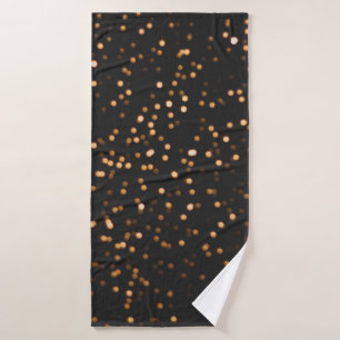 Glitter background gold texture bath towel