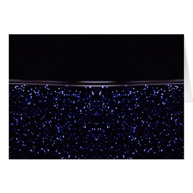 Glitter Background - Indigo Cards (Front Horizontal)