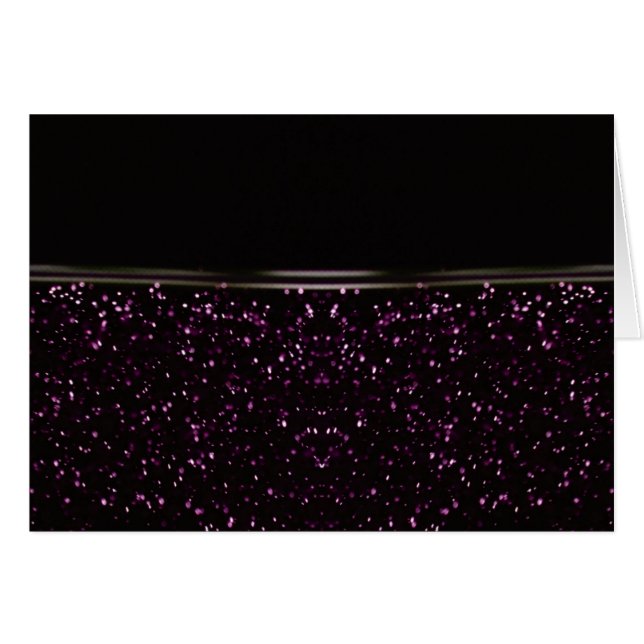 Glitter Background - Pink Cards (Front Horizontal)
