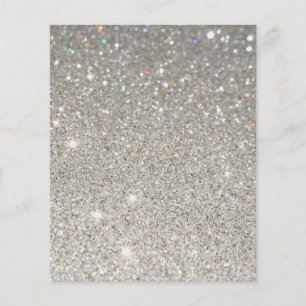 Glitter blank flyer