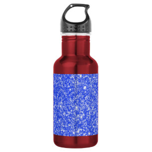Glitter Blue Water Bottle