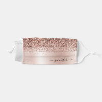 LV Inspired Foil Face Mask with Filter